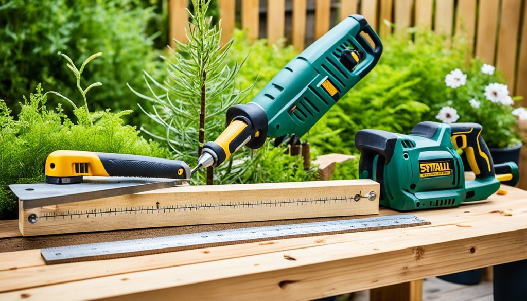 Anleitung für eine selbstgebaute Holzbank im Garten