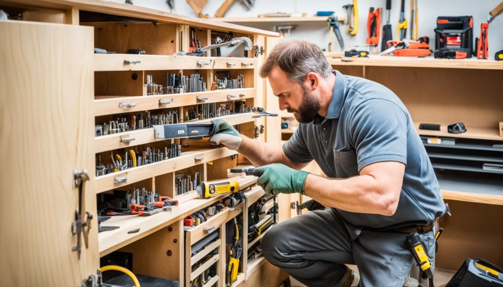 Reparatur-Service Holzschranktüren